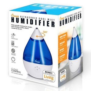CRANE Droplet Ultrasonic Cool Mist Humidifier NWT